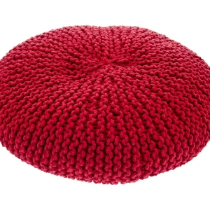 Cuccetta Pouf FERRIBIELLA MACRAME' - Rossa