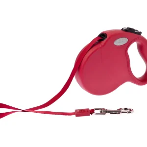 Guinzaglio Avvolgibile FERRIBIELLA WRAP SUPREMA - Rosso