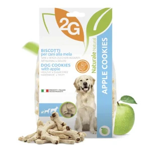 Apple Cookies Classic - Biscotti per cani friabili 100% vegetali